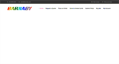Desktop Screenshot of barnaby.com