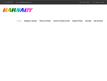 Tablet Screenshot of barnaby.com